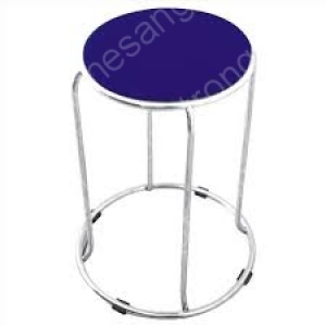 GHẾ ĐÔN INOX BỌC NỆM (CAO 0.5M, MẶT GHẾ NỆM, ỐNG PHI 19 DÀY 0.5MM)