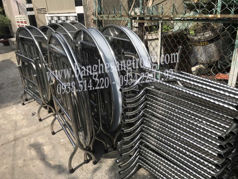 Địa chỉ bán bàn ghế inox chất lượng tại TP. HCM!